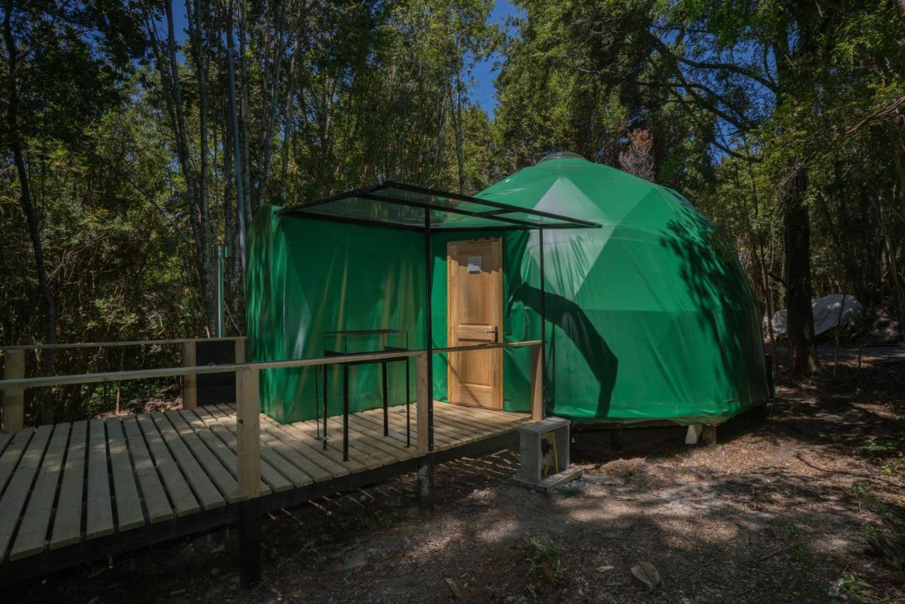 Cabanas Ensenada Bosque Nativo Buitenkant foto